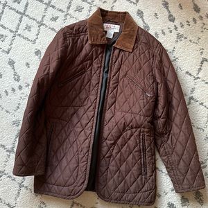 Brown Talbots Quilted Jacket